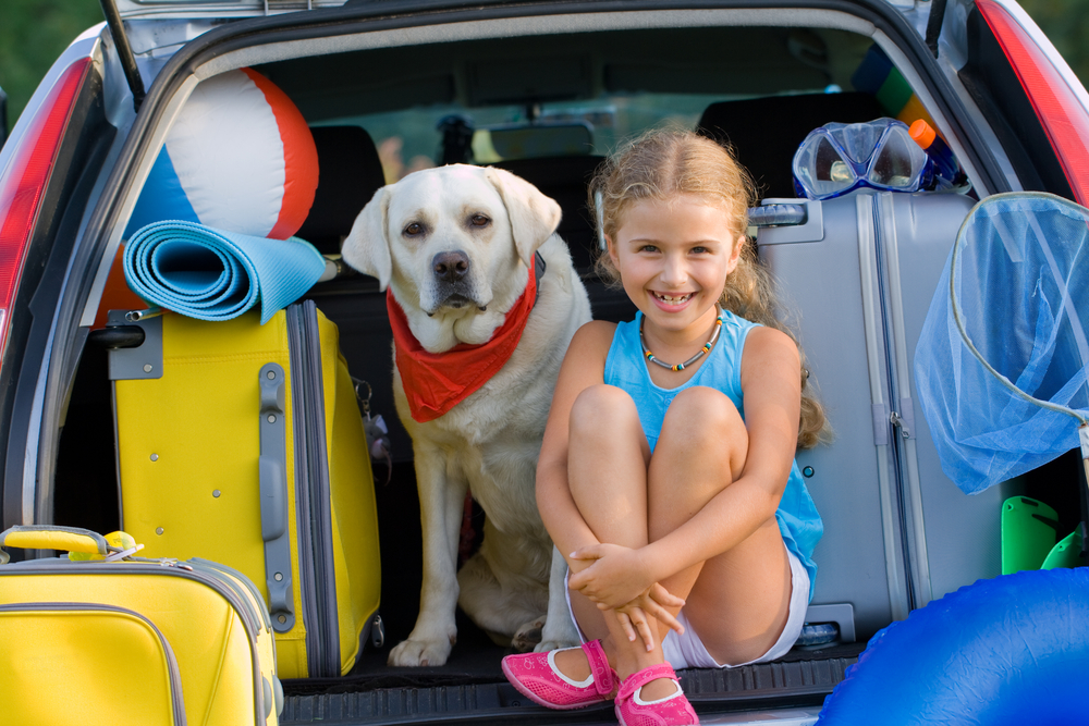 vacanza bambini e cane